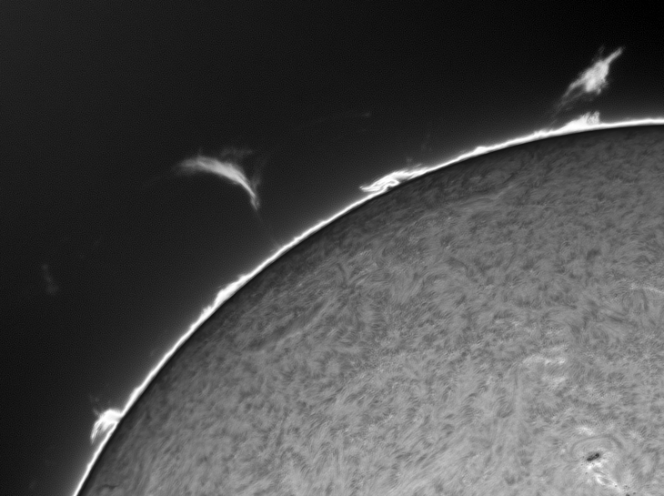 Ausschnitt von ganzer Sonne 2025-03-14